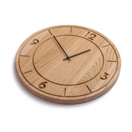 KAYU Teak Wood wall clock/ Unique Round motif wall clock/ aesthetic wall clock/ wall clock