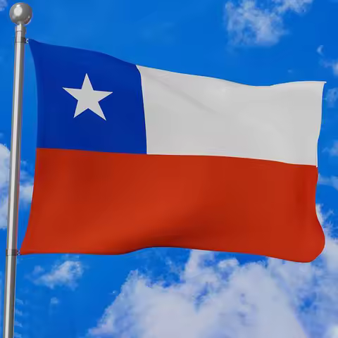 90X150cm Chile Flag chl cl chile PolyesterBanner with 2 Grommets for Hanging