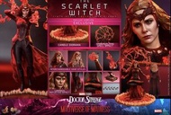 缺少皇冠 Hot Toys 緋紅女巫 1/6 珍藏人偶 豪華限定版 MMS653