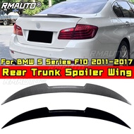 For BMW 5 Series F10 Rear Trunk Spoiler Rear Trunk Wing Trunk Spoiler Wing for BMW 5 Series F10 2011