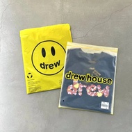 [Produced by the Big Devil] Tested Version Drew house Smiley Face Flower Love Heart Letter Pure Cott