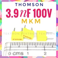 Thomson 3.9nF 100V MKM Metalized Polyester Capacitor