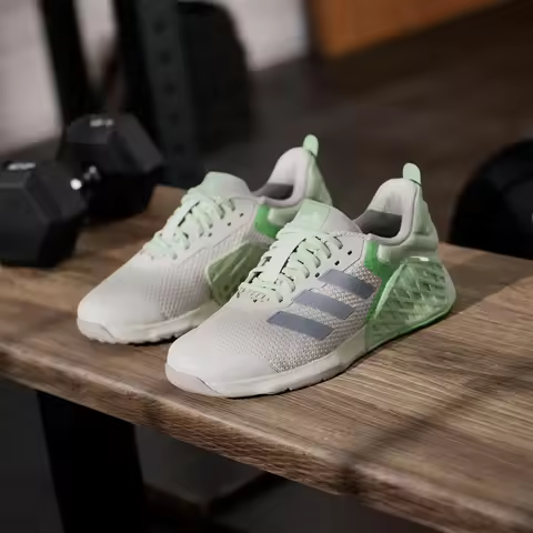 Adidas genuine DROPSET 3 women's squat sports shock-absorbing training shoes JR1673