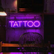 TATTOO霓虹燈LED發光字Neon Sign廣告招牌Logo餐廳酒吧咖啡廳