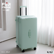 (ประกัน5ปี) กระเป๋าเดินทางทรง Fridge รุ่น FUJI FRIDGE ขนาด 26/30นิ้ว ล้อโช็คสปริง ล้อลื่น PC100% By KIKI Thailand