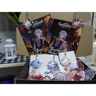 Genshin impact keychain gift box cute,Genshin impact keychain,genshin birthday present