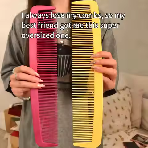Creative giant comb! Fun giant comb, perfect gift, festival party performance prop, decoration, Hall