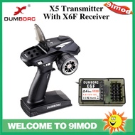 Dumborc Dumbo X5Gun Control2.4g Gun-style Remote Control Set Includes X6F Receiver for Vehicles, Boa
