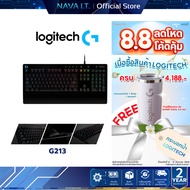 LOGITECH G213 PRODIGY GAMING KEYBOARD TH/EN Keys Waterproof