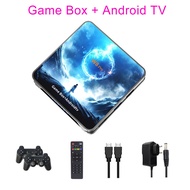 【HOT SALE】W8 PRO PS1 3D PSP Game Machine Android 14 Set Top Box TV GAME BOX