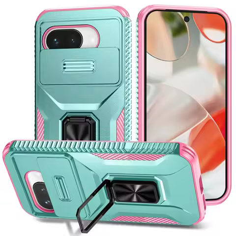 Pixel 9 A Case Military Grade Ring Holder Cases For Google Pixel 9A 8A 7A 7 8 9 10 Pro XL Camera Len