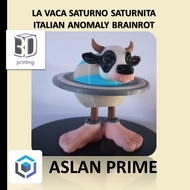 LA VACA SATURNO SATURNITA ACTION FIGURE 3D Print Toy Toys Toys Viral Brainrot Anomali Anomaly Charac