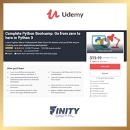 [Udemy]Complete Python Bootcamp:Go from zero to hero in Python 3