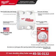 Milwaukee | Double Alloy Hole Saw 57mm Adaptor Shank