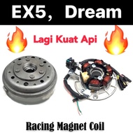 HONDA EX5 EX5 DREAM EX5 HIGH POWER RACING MAGNET COIL / RACING FUEL COIL MAGNET COMPLETE STARTER STA