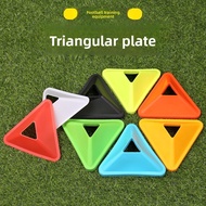 Triangular marker plate, football, basketball, volleyball training obstacle flat marker plate, trian