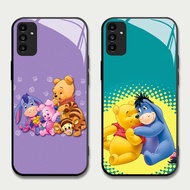 TS-60 Winnie The Pooh HD Glass Casing for Samsung A05S A35 A55 A24 A14 A15 A04S A34 A25 M15 A54 S21 