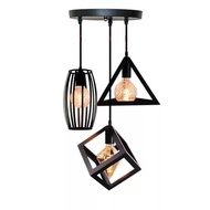 VINTAGE Retro Chandelier D89547-3 Decorative Retro PENDANT LAMP