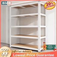 ⬜ 5 Tier Rak Besi Bertingkat Metal Boltless Rack Home Kitchen Store Storage Rack Warehouse Rak Besi 
