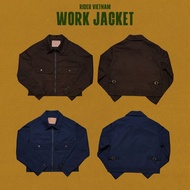 Jacket Men's Crop Rider Work Jacket Zipper - RIDER VIETNAM