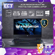 Acer Predator Helios PH317-56-73DK Gaming Laptop (i7-12700H 4.70GHz,512GB SSD,16GB,RTX3060 6GB,17.3" FHD,W11) - Black