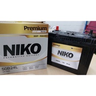 (READY STOCK) CAR BATTERY NIKO 18 MF NS60L- delivery by J&T or DHL