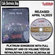Platinum Songbook With Full Songlist And CD Volume 102 For Reyna & Reyna 4