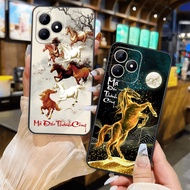 Realme C60 / C61 / C63 / C65S case with calligraphy of wealth, fortune, luck, and success new model