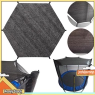 6/8/10ft Trampoline Shade Cover Waterproof Trampolines Canopy Sun-Protection Trampoline Roof for Out