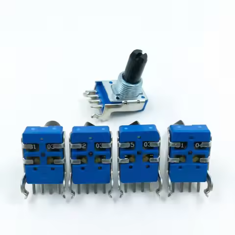 2PCS RK11 B10K B20K B50K B100K 4-pin Mixing Console Volume Control Amplifier Adjustable Horizontal P