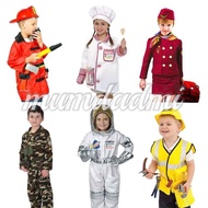 OCCUPATION COSTUME Kids Dream Work KERJA COSTUME READY STOCK MALAYSIA Kids Pretend Play Bomba Police