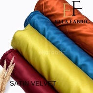 1 Roll Kain Satin Silk Doff Velvet Cavalli Edisi Vibrant &amp; Bold
