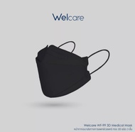 Welcare ‼️ถูกที่สุด‼️สีหายาก‼️*พร้อมส่ง* หน้ากากอนามัยทางการแพทย์ Welcare 3D WF-99 สีดำ 25 ชิ้น (กดติดตามรับส่วนลด)