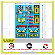 SHINDECAL- LOGO STICKER MOTORCYCLE M69