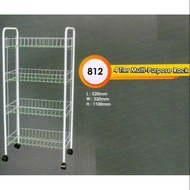 4 tier multi purpose rack / 4 Layer Rack/ Rak 4 Tingkat Rak Tingkat / Multi Purpose Shelves Racks DI