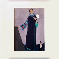 本店獨立印製 - 法國1919年VINTAGE - 藝術月刊內頁插畫