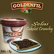 Goldenfil Selai Choco Crunchy / Goldenfil Coklat Selai 1Kg
