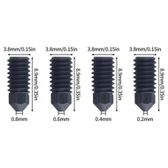 For H2D Hard Steel Nozzle For Bambu Labs H2D 3D Printer Accessories