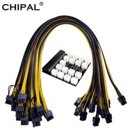 CHIPAL Power Module Breakout Board for HP 750W 1200W PSU Server Power Conversion +17pcs 12pcs 6Pin to 8Pin Power Cable f