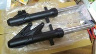 大松部品，ACH6 前避震器，碟煞黑：新雷霆S RACING-S125/150 前叉心附下筒組 2 枝 2100 元