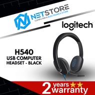 LOGITECH H540 USB COMPUTER HEADSET (BLACK) - 981-000482