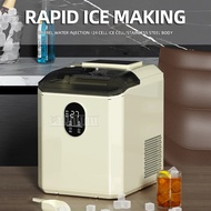 Portable Ice Machine with Handle,Self-Cleaning Ice Maker Commercial Desktop Ice Maker