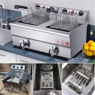 Electric Fryer Commercial Single Tank Deep Fryer Stainless Steel Thickened Deep Fryer Electric Deep 