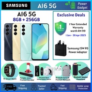 Samsung Galaxy A16 5G | 8GB RAM 256GB | Dimensity 6300 5G | 25W Charge | Original Samsung Malaysia