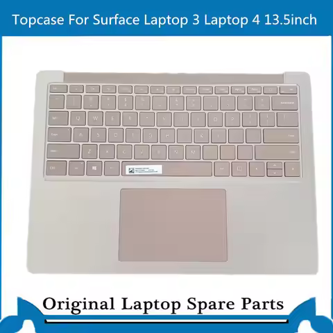 Original 13.5 inch For Microsoft Surface Laptop 3 Laptop 4 1867 1868 Topcase Assembly Trackpad keybo
