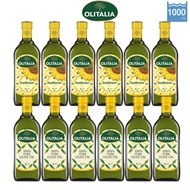 【Olitalia奧利塔】純橄欖油＋葵花油1000mlx12瓶