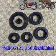 Suitable for Motorcycle Accessories Honda Flower Cat CG125 Engine Oil Seal CG150ZJ125 Head Full Car 