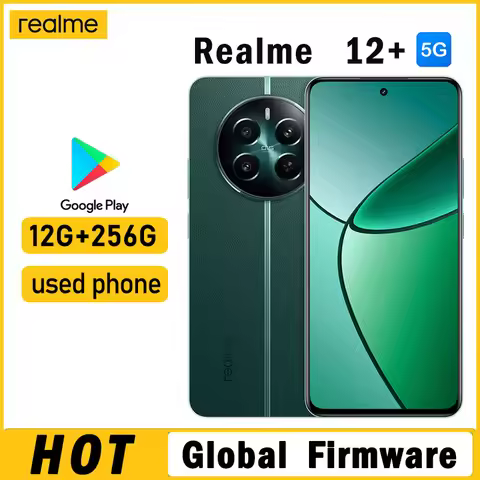 OPPO Realme 12+ 5g Smartphone Global firmware Unlocked 12GB 256GB 5000mAh Android Main camera50 MP F