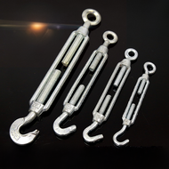 สกรูชุบสังกะสีรอก Bolt เปิดเชือกลวด Tensioner กระชับสายปรับ M6 M8 M10 M12 เครื่องมือฮาร์ดแวร์ตัวยึดส