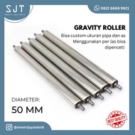 GRAVITY ROLLER - ROLL GRAVITY CONVEYOR 2 INCH